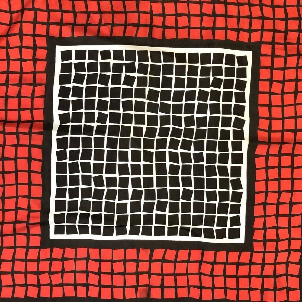 182187BG (S1) Christian Dior Scarf Multicolor Silk - Picture 2 of 9